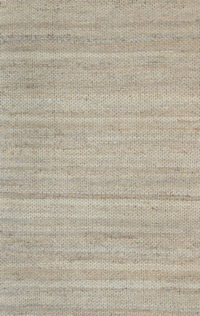 Taj Black Natural Basket Weave Jute Rug 190x280cm