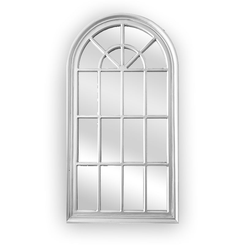 Window Style Mirror - White Arch 70 CM x 130 CM