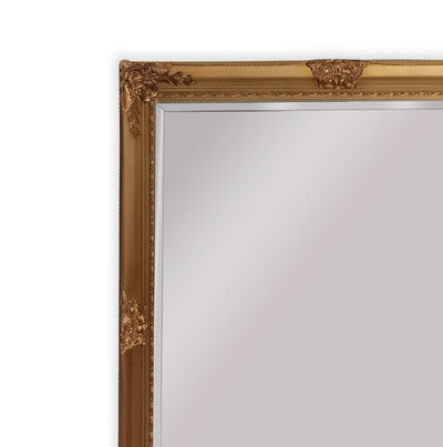 French Provincial Ornate Mirror - Country Gold - Medium 70cm x 170cm
